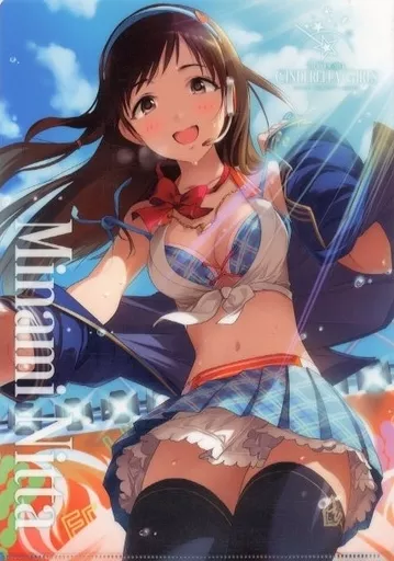 [単品] 新田美波/日野茜(アイドルマスター シンデレラガールズ) 公式A4クリアファイル 「THE IDOLM＠STER CINDERELLA GIRLS 1stLIVE WONDERFUL M＠GIC!!」
