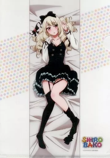A4クリアファイルセット SHIROBAKO 抱き枕カバー 特典 駿河屋 -<中古>小笠原綸子 A4クリアファイル 「SHIROBAKO 抱き枕カバー