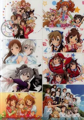 アイドルマスター シンデレラガールズ(8分割) A4クリアファイル 「THE IDOLM＠STER CINDERELLA GIRLS 4thLIVE TriCastle Story」 対象商品購入特典