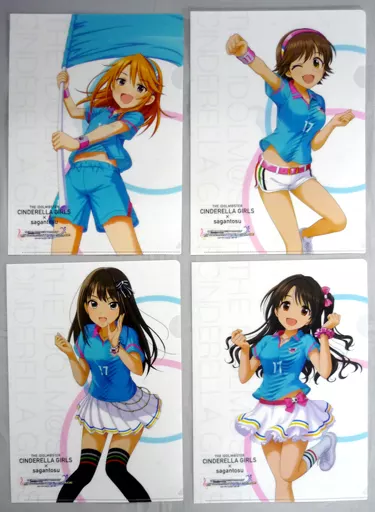 集合 A4クリアファイル4枚組セット 「アイドルマスター シンデレラガールズ×サガン鳥栖」