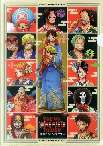 駿河屋 - 【買取】升目 和風クリアファイル 「東京ワンピースタワー