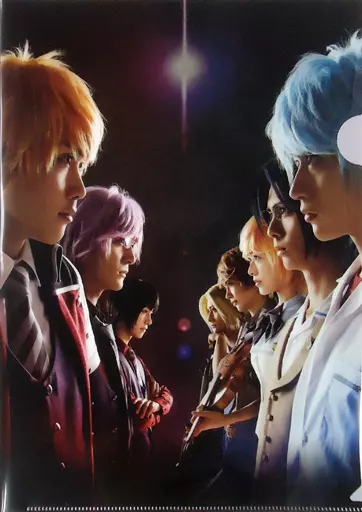 集合 A4クリアファイル 「音楽劇 金色のコルダ Blue♪Sky Second Stage」 S席チケット特典