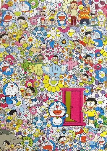 村上隆イラスト メタルインデックス付きA4 「THE ドラえもん展 TOKYO 2017」