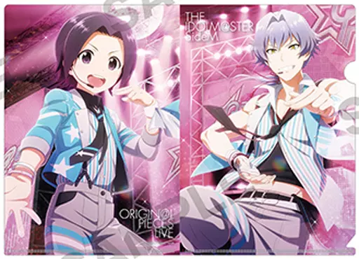 岡村直央/牙崎漣 「アイドルマスター SideM ぷちクリアファイルコレクション ORIGIN＠L PIECES LIVE」