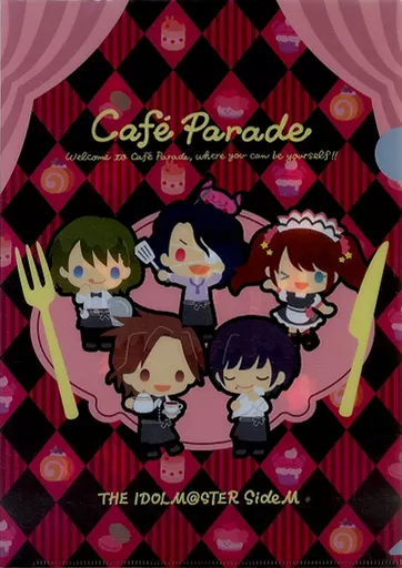 Cafe Parade(ユニット別ver.) A4クリアファイル Design produced by Sanrio 「アイドルマスター SideM」