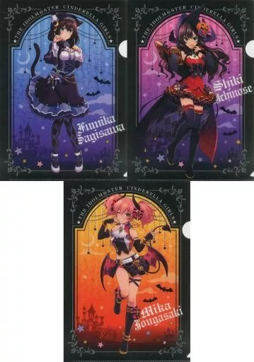 全3種セット A4クリアファイル 「アイドルマスター シンデレラガールズ×ローソン」 対象商品購入特典