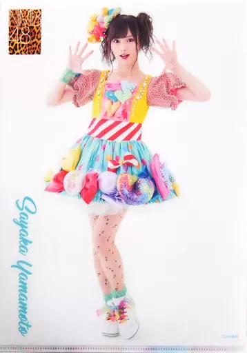 駿河屋 -<中古>山本彩 NMB48 A4卒業記念クリアファイル typeA(北川謙二