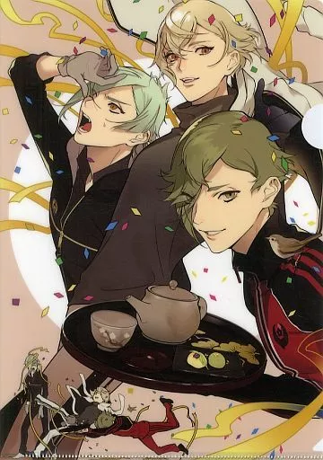 駿河屋 -<中古>鶯丸＆髭切＆膝丸 「刀剣乱舞-ONLINE- 一周年記念