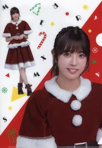 小林由依 A5オリジナルクリアファイル 欅坂46×ローソンクリスマスキャンペーン(2018)