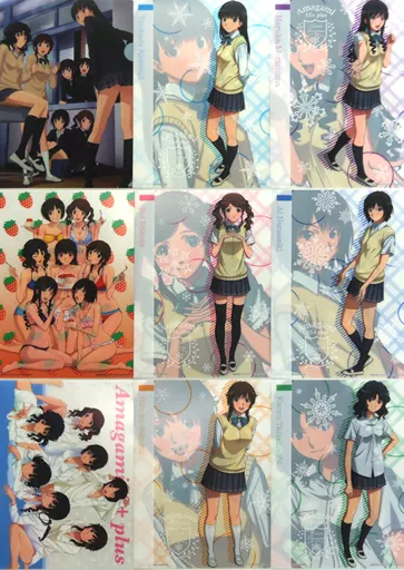 『一番くじ アマガミSS+ plus』 I賞 クリアファイル（3枚セット）全3種 駿河屋 -<中古>全3種セット クリアファイルセット 「一番くじ アマガミ