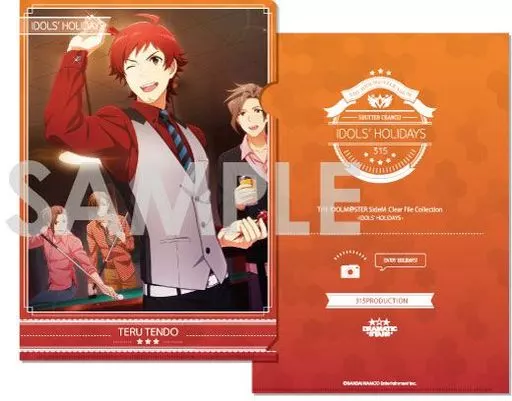 A.天道輝 A4クリアファイルコレクション-アイドルたちの休日Vol.2- 「アイドルマスター SideM」