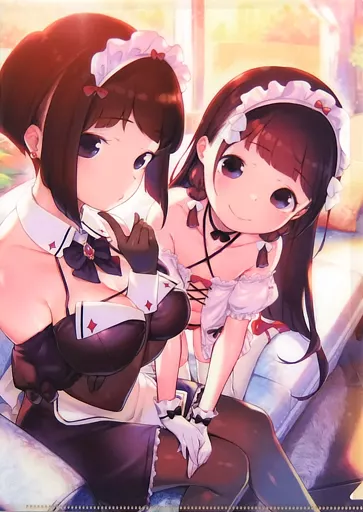 園原麻耶＆二条藤花 特製A4 「コミックス 今日から俺はロリのヒモ! 第2巻 メロンブックス限定版」 購入特典