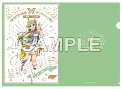 島原エレナ ルミエール・パピヨンver. A4クリアファイル 「アイドルマスター ミリオンライブ!」