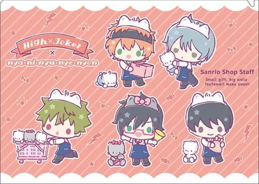 High×Joker×ニャニィニュニェニョン A4クリアファイル 「アイドルマスター SideM×サンリオキャラクターズ」