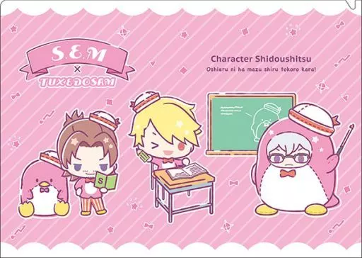 S.E.M×タキシードサム A4クリアファイル 「アイドルマスター SideM×サンリオキャラクターズ」