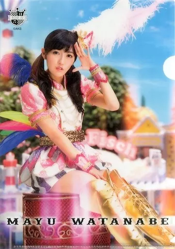 駿河屋 -<中古>渡辺麻友 A4クリアファイル(2014CA) AKB48 CAFE＆SHOP