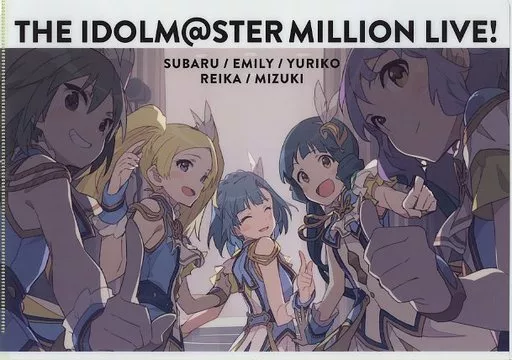 集合 第一部特典A4クリアファイル 「THE IDOLM＠STER MILLION LIVE! 6thLIVE TOUR 開催記念展示会 Memories of UNI-ON＠IR!!!!」 Memories of MTG in animate ONLY SHOP連動購入特典
