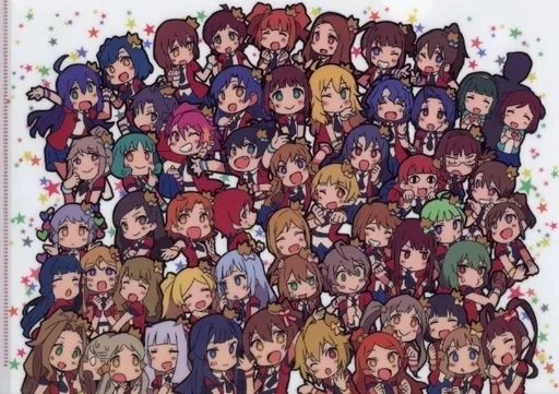 集合(SD) 第二部特典A4クリアファイル 「THE IDOLM＠STER MILLION LIVE! 6thLIVE TOUR 開催記念展示会 Memories of UNI-ON＠IR!!!!」 Memories of MTG in animate ONLY SHOP連動購入特典