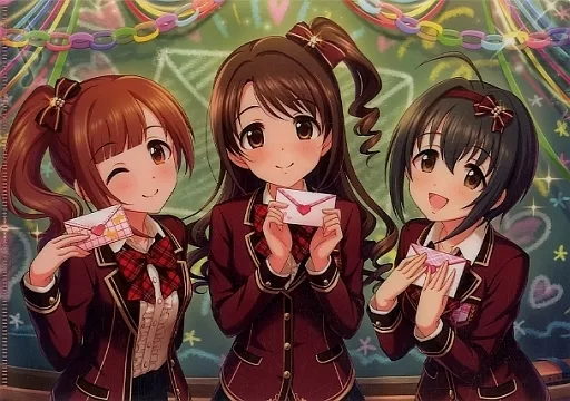 ピンクチェックスクール A4クリアファイル 「THE IDOLM＠STER CINDERELLA GIRLS 5thLIVE TOUR Serendipity Parade!!!」 コロムビア作品購入特典