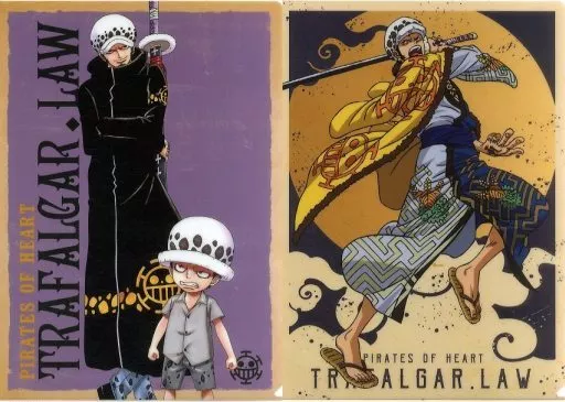 クリアファイル　トラファルガー・ロー A4クリアファイルセット(2枚組) ONE PIECE DAYコレクション 「一番くじ ワンピース FULL FORCE」 I賞