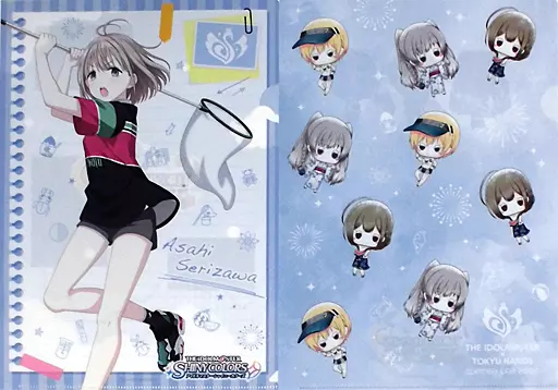 芹沢あさひ＆集合 A4クリアファイル2枚セット 「アイドルマスター シャイニーカラーズ」 アイドルマスター×東急ハンズ SUMMER LAB 2020グッズ