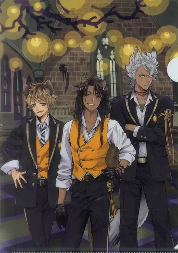 駿河屋 -<中古>サバナクロー寮(等身ver.) A4クリアファイル