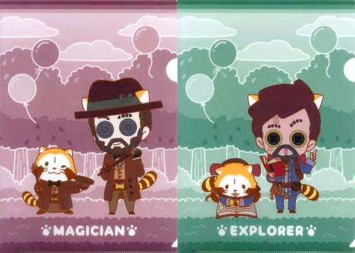 第五人格 ラスカル クリアファイルセット IdentityV 第五人格』と『ラスカル』の コラボレーションによる