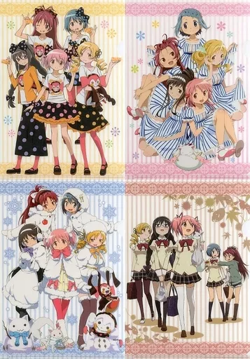 AnimeJapan 2015 まどマギ A4クリアファイル AnimeJapan 2015 まどマギ