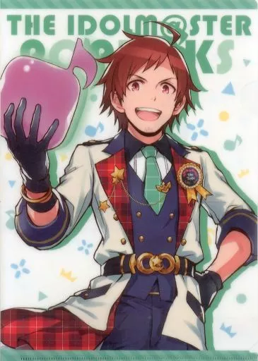 天道輝 オリジナルA4クリアファイル 「アイドルマスター ポップリンクス×ローソン」 対象商品購入特典