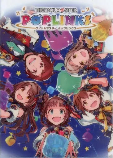 集合 オリジナルA4クリアファイル 「アイドルマスター ポップリンクス×ローソン」 対象商品購入特典