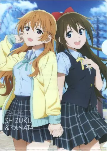 駿河屋 -<中古>桜坂しずく＆近江彼方 ミニクリアファイル 「ラブライブ