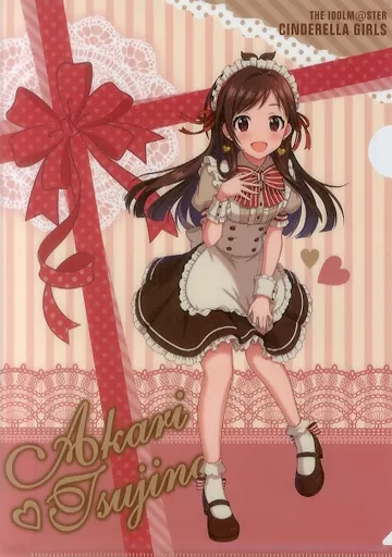 辻野あかり オリジナルA4クリアファイル 「アイドルマスター シンデレラガールズ×ローソン」 対象商品購入特典