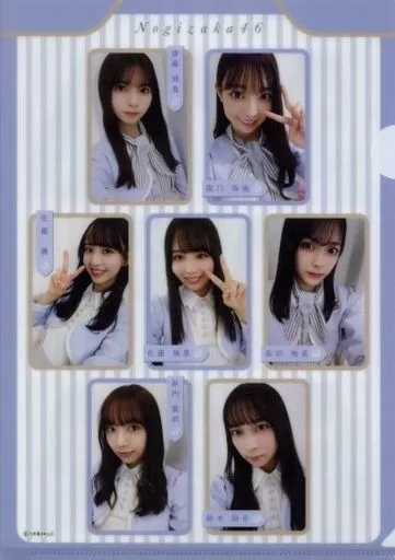 坂道シリーズ 自撮りクリアファイル 坂道シリーズ 自撮りクリアファイル 坂道シリーズ クリアファイル 自