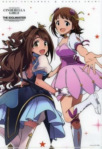 表紙イラスト B5特製クリアファイル 「アイドルマスター シンデレラガールズ」 月刊コミックREX 2015年9月号付録