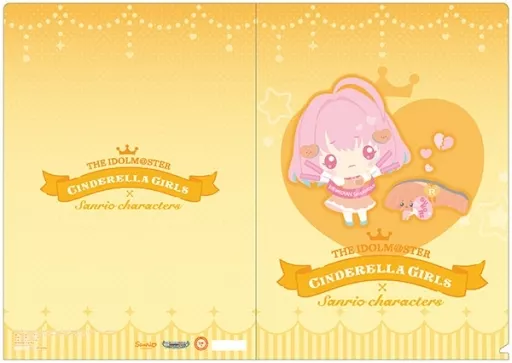 夢見りあむ A4クリアファイル 「アイドルマスター シンデレラガールズ×サンリオキャラクターズ」