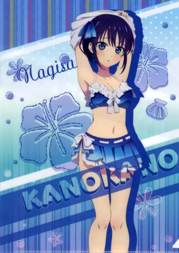 駿河屋 -<中古>水瀬渚 A4クリアファイル 「カノジョも彼女 夏の