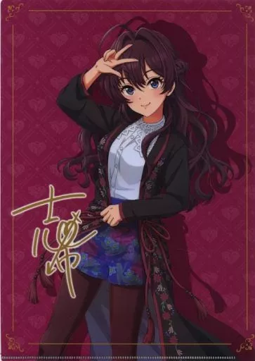 一ノ瀬志希 A4クリアファイル 「アイドルマスター シンデレラガールズ×SCRAP SHOOTING QUEENTET～離れていてもプロデュース!～」
