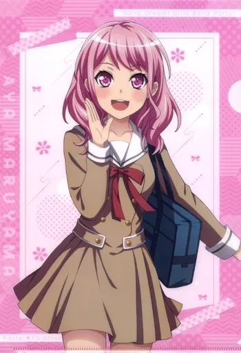 クリアファイル　丸山彩 湊友希那 氷川紗夜 トラベル 駿河屋 -<中古>丸山彩 A4クリアファイル 「BanG Dream! ガールズ