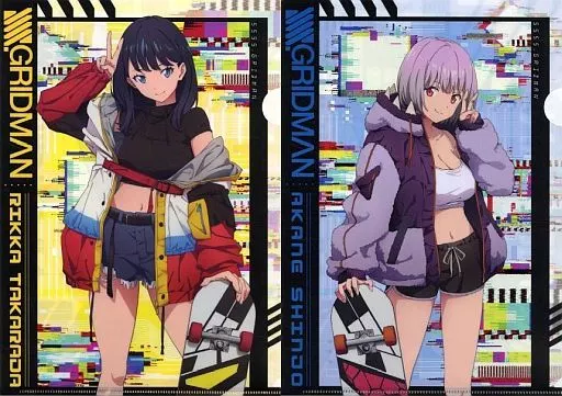 駿河屋 -<中古>宝多六花＆新条アカネ スケボーver. A4クリア