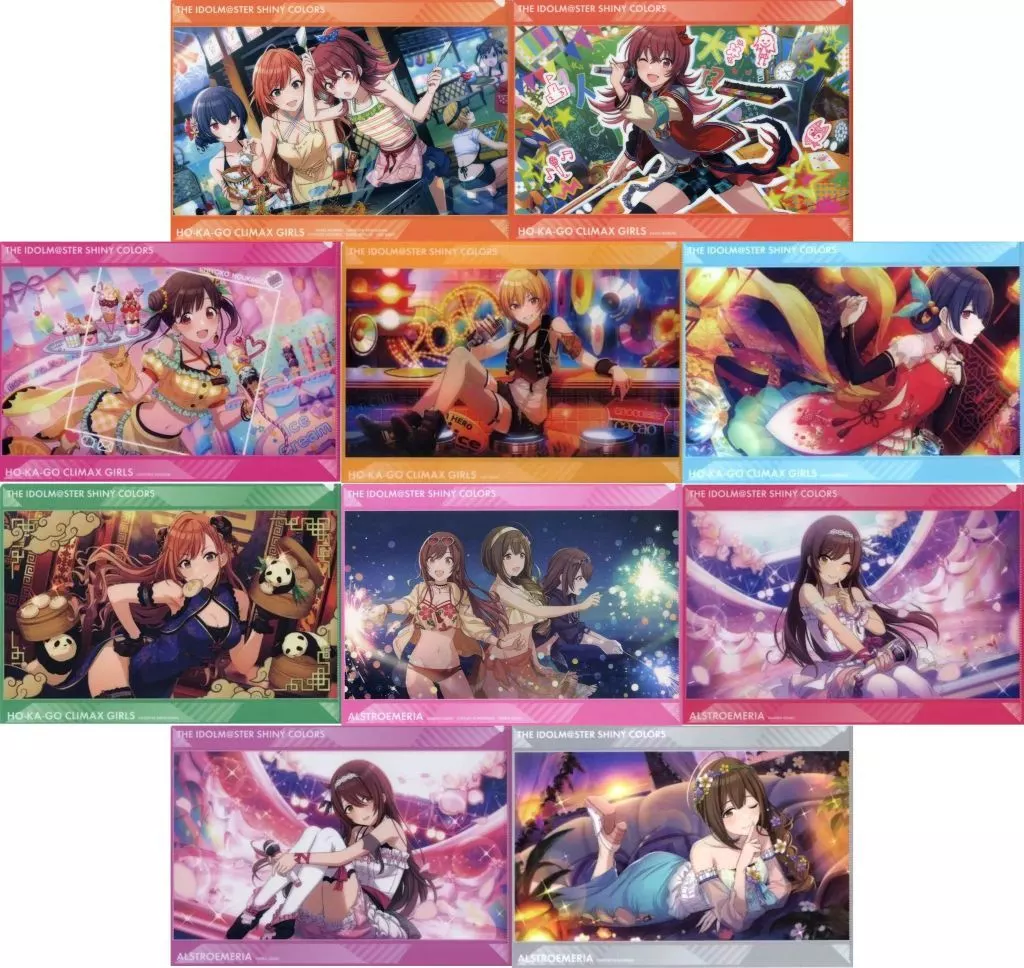 全10種セット 「アイドルマスター シャイニーカラーズ クリアファイルコレクション 第2弾 B」