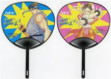 リュウ＆春麗 ミニうちわ 「ストリートファイターII」
