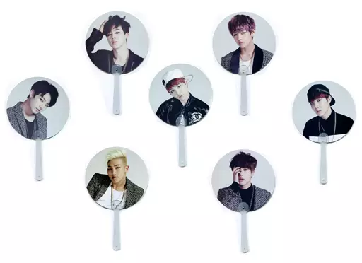 うちわ(男性)　BTS(防弾少年団) うちわセット(7枚セット) 「防弾少年団 1st JAPAN TOUR 2015 『WAKE UP：OPEN YOUR EYES』」