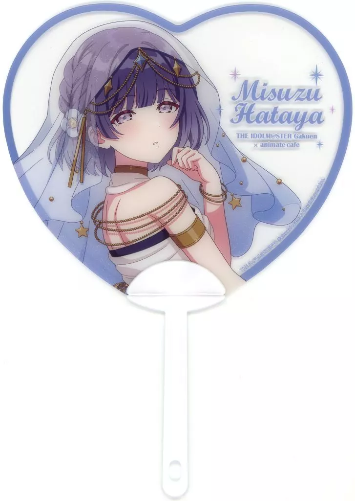 秦谷美鈴 ハート型クリアうちわ アラビアンver. 「学園アイドルマスター 初星学園 Arabian Cafe×animatecafe」