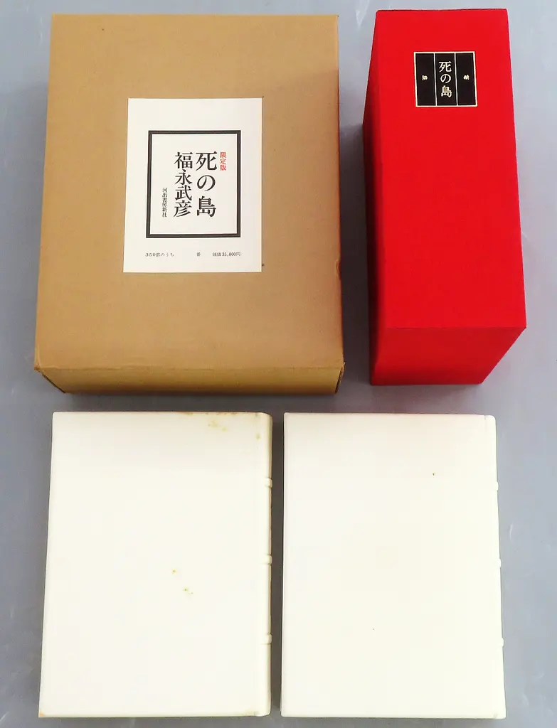 限定版 死の島 福永武彦 駿河屋 -<中古><<日本文学>> 付録付)死の島