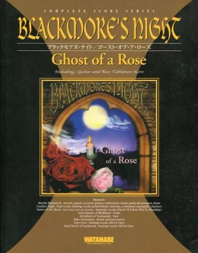ブラックモアズ・ナイト Ghost of a Rose バンドスコア ブラックモアズ・ナイト Ghost of a Rose バンドスコア