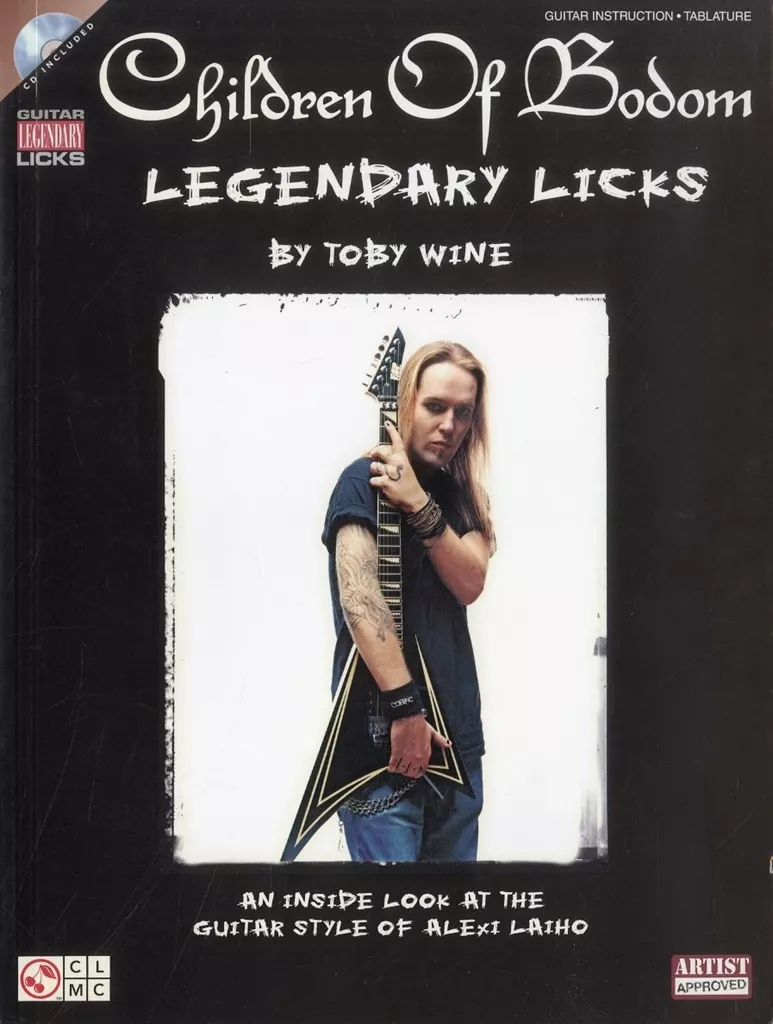 【洋楽】 CD付)Children Of Bodom LEGENDARY LICKS BY TOBY WINE