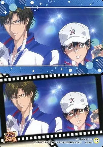 テニスの王子様 トレカ さよなら王子様 越前リョーマ 手塚国光 9枚揃い 11弾 新テニスの王子様」越前リョーマ、手塚国光らカード付きツイン