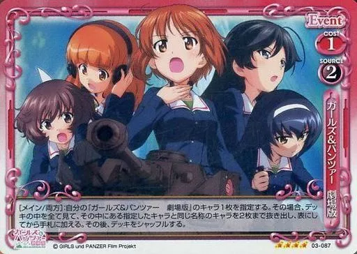 03-087[SR]：(ホロ)ガールズ＆パンツァー 劇場版