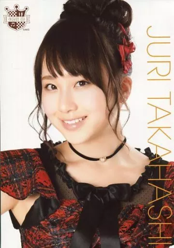 駿河屋 -<中古>高橋朱里/バストアップ・赤黒衣装/AKB48 CAFE