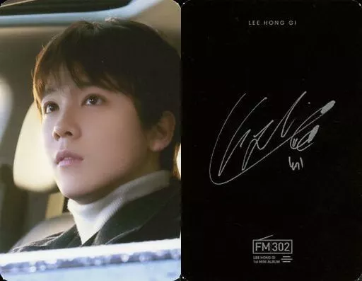 駿河屋 - 【買取】FTISLAND/イ・ホンギ(Lee Hong-ki)/BlackVer.・裏面